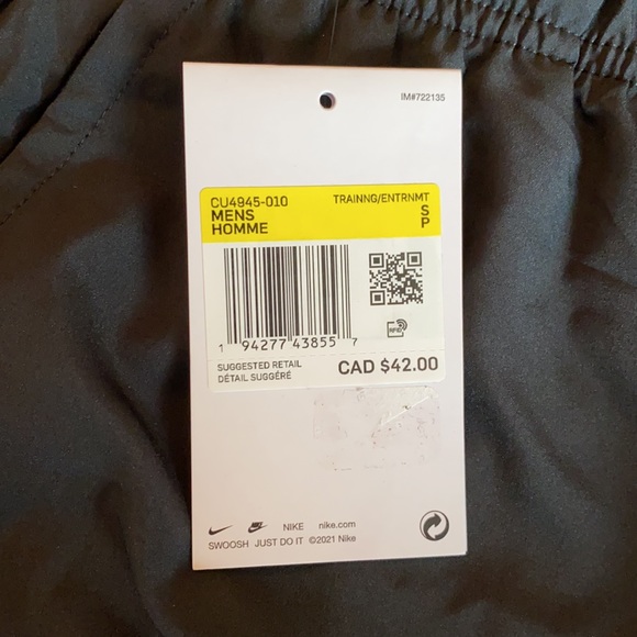 NWT Nike Woven Training Shorts Men Size Small - Picture 12 of 13